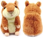 Talking Hamster Toy Repeats What You Say - Interactive Stuffed Plush Animal - 3 