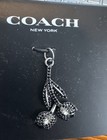 Coach Nwt Jet Double Flower Charm