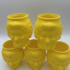 Vintage Mcdonalds 1981 Ronald Mcdonald Plastic Yellow Drink Cup Yellow