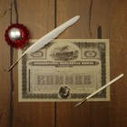 Titanic Stock Certificate White Star Line Nautical Decor Home Office Wall Art