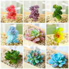 Fake Cactus Mini Artificial Succulents Plant For Home Garden Diy Floral Decor