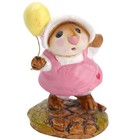 Wee Forest Folk M131 Come Play Retired Pink Dress 1985