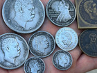 Kingdom Of Hawaii Kalakaua Dollar Dime 1883 1847 Set