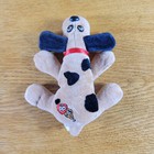 Tonka 1986 Pound Puppies Tan Puppy Dog With Black Spots Plush Stuffed Animal 7 