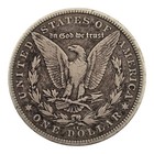 Rare Key 1889 Cc Morgan Silver Dollar Us Coin Carson City Nevada F  Fine