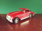 Scarce 1950 s Metallmekan Enwex Sweden Large Tin Wind-up Sports Coupe Tinplate