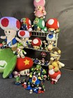 Huge Lot 57 Nintendo Super Mario Bros  Luigi   Toad Plush   Figures Vtg 80 s-now