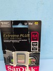 Sandisk Extreme Plus 64gb Sdxc Uhs-i Memory Card 170 Mb s Sdsdxw2-064g-ancin