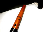Japanese Shakuhachi Bamboo Flute Vintage Instrument Signed Kitahara Kohzan