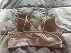 Justice Oh So Soft Girl   s Lined Wireless Bra -  30a - Beige