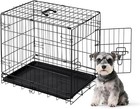 Dog Crate Cage Kennel Heavy Duty Metal Indoor Outdoor Kennel Pen Folding