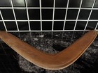 Boomerang Vintage Classic Mulgawood Hand Carved  Australian Made   18 5 Inches