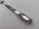 Antique French Sterling Silver Beautiful Condiment Spoon Aq-6