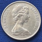 1970 Bermuda              25 Cents     High Grade     Free Domestic Shipping