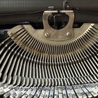 Vintage Manual Typewriter  Corona Zephyr  Ultraportable  Light  Works  Antique