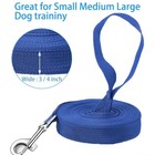 Dog Leash Long Obedience Recall Foot Feet Training Lead 6 15 23 33 50 100 Ft 