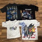 Vtg Lot 9 Batman Kids Youth T-shirt Bundle Animated Series 1990s S Xs