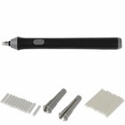 Black Electric Pencil Eraser W  22 Rubber Refills For Drawing Arts Crafts Gift A