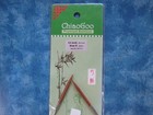 Chiaogoo Circular Premium Bamboo 12  Knitting Needles Size 6 Nip