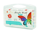 12colour Acrylic Double Tipped Brush   Fine Markers Paint Drawing Pens Kids Gift