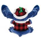 Disney Store New 2017 Stitch Holiday Plush 12  Christmas Plaid Jacket   Hat Nwt