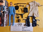 Quick Draw Dangerous Dan   15 Accessories   Manual   Box Marx Blue Johnny West