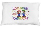 Super Mario Brothers Personalized Pillowcase  good Night  Any Name Super Soft