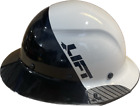 Exclusive Color Lift Black   White Full Brim Hard Hat  hdf50-23wg