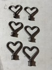 Antique Cast Iron Fence Post Topper Fleur De Lis Finial 6 Total  2 For  40  