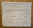 City Of Charleston  South Carolina Tax Warrant  Bill   Receipts  15 Items