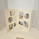 New Hallmark 15  Love Story Quad-fold Free Standing Wedding Album Photo Display
