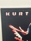 Rare Nirvana Kurt Cobain Framed Wood Poster 38  X 26  Vintage 1990s 2000s