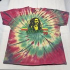 Bob Marley Tye Dye Xl T-shirt Band Concert Festival Tour  Reggae Music Deadhead