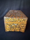 Antique Chinese Box Victorian Carved Bird Box Sweetheart Chest Ornate Baroque