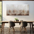 Abstract Wall Art Home Decor Wall Brown Canvas Print Wall Art Framed Modern A   
