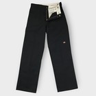 New  Dickies Men s Loose Fit Double Knee Twill Work Pants Size 31x32 Black
