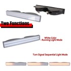 Clear Switchback Led Drl Turn Signal Lights For 82-87 El Camino Malibu Caballero