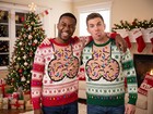 Funny Christmas Sweater  Personalized Jingle Balls Ugly Christmas Sweater