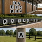 9 Pieces Sign Wear-resistant Equestrian Arena Training Sign Lightweight