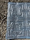 Antique Metal Tin Ceiling Tile 24    X 24  Salvaged Vintage 