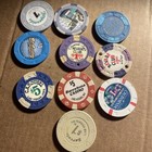 Lot Of Ten Vintage Las Vegas Casino Chips   