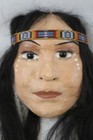 Native American Indian Mask Full Size Face  Detailed  See Photos    