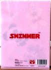 Swimmer Character A6 File Folder Kawaii Retro Animal Cat Rabbit Panda Kids Japan