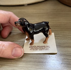 Hagen Renaker Rottweiler Dog Miniature Porcelain Figurine