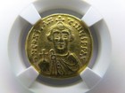 Constans Ii Gold Av Solidus Byzantine Coin Ngc Choice Vf 5 5 2 5  4 4g Ancients