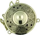 Ornate High Polished Brass Hanging Incense Burner For Church Or Home 3 5 In