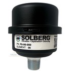 1 2  Npt Air Compressor Intake Filter Silencer Metal Housing Canister Usa Made