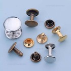 Double Cap Rivets 5x4 6x6 7x6 8x5   8x12 Stud Rapid Rivets Leather Craft Repair