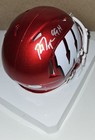 Auto Ron Dayne Inscribed 99 H Signed Riddell Wisconsin Badgers Speed Mini Helmet