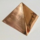 Plain Pyramid Vastu Copper Pyramid Size 2x 2 Inch Tall Free Ship W w